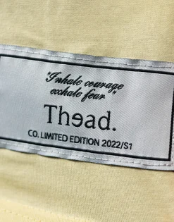 THEAD. - LONDON T-SHIRT Jaune Sale