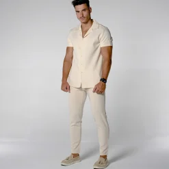 THEAD. - THOMAS SHIRT Beige Clearance