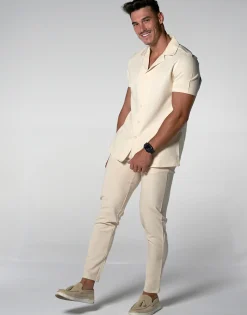 THEAD. - THOMAS SHIRT Beige Clearance