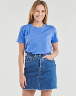 Tommy Hilfiger - 1985 REG MINI CORP LOGOC-NK SS Bleu