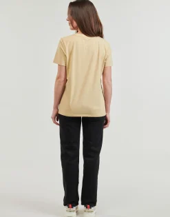 Tommy Hilfiger - 1985 REG MINI CORP LOGO C-NK SS Beige Discount