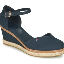 New Tommy Hilfiger - BASIC CLOSED TOE MID WEDGE Bleu