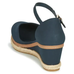 New Tommy Hilfiger - BASIC CLOSED TOE MID WEDGE Bleu
