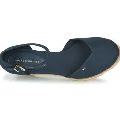 New Tommy Hilfiger - BASIC CLOSED TOE MID WEDGE Bleu