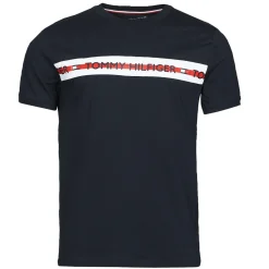 Sale Tommy Hilfiger - CN SS TEE LOGO Marine