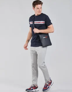 Sale Tommy Hilfiger - CN SS TEE LOGO Marine