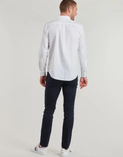 Discount Tommy Hilfiger - CORE FLEX POPLIN SOLID RF SHIRT Blanc