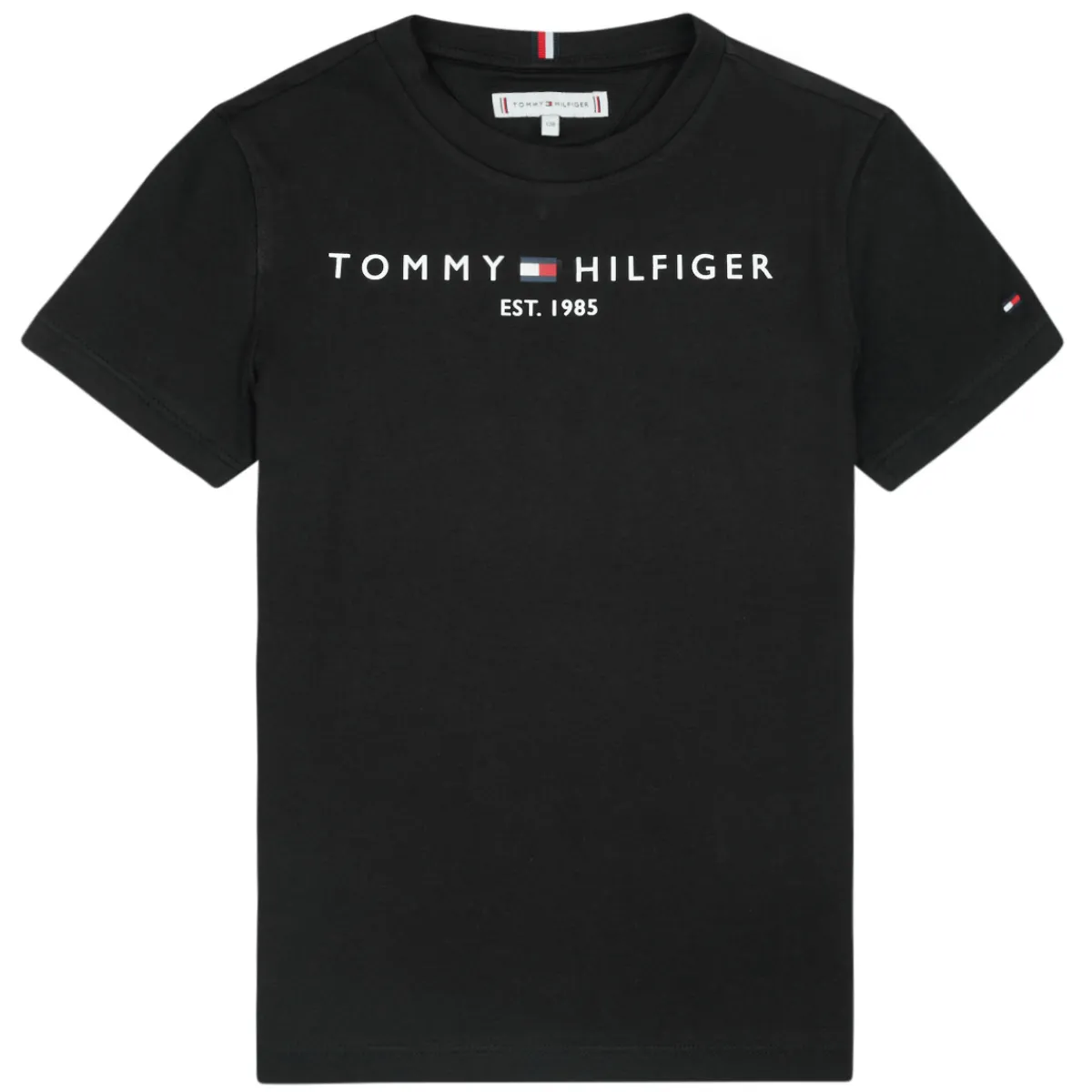 Tommy Hilfiger - ESSENTIAL TEE S/S Noir