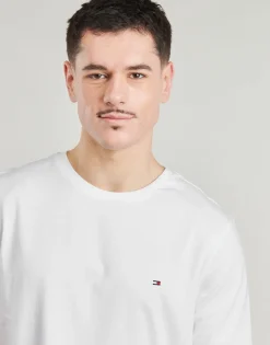 Tommy Hilfiger - ESSENTIAL REG FIT SOLID TEE Blanc Best