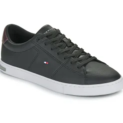 Tommy Hilfiger - ESSENTIAL LEATHER DETAIL VULC Noir
