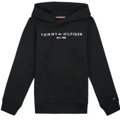 Tommy Hilfiger - ESSENTIAL HOODIE Noir Clearance