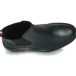 Tommy Hilfiger - ESSENTIAL MIDHEEL LEATHER BOOTIE Noir Best