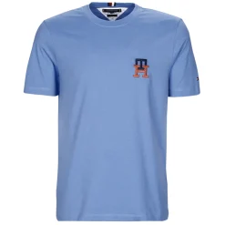 Tommy Hilfiger - ESSENTIAL MONOGRAM TEE Bleuciel Outlet