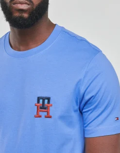 Tommy Hilfiger - ESSENTIAL MONOGRAM TEE Bleuciel Outlet