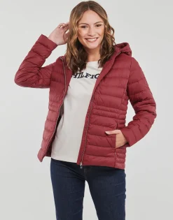 Clearance Tommy Hilfiger - FEMININE LW DOWN JACKET Rouge
