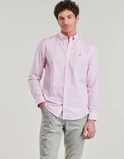 Tommy Hilfiger - FLEX POPLIN BOLD STRIPE RF SHIRT