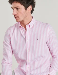 Tommy Hilfiger - FLEX POPLIN BOLD STRIPE RF SHIRT