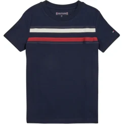Clearance Tommy Hilfiger - GLOBAL STRIPE TEE S/S Marine
