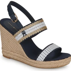 Sale Tommy Hilfiger - GOLDEN WEBBING WEDGE Marine
