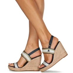 Sale Tommy Hilfiger - GOLDEN WEBBING WEDGE Marine