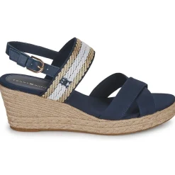 Tommy Hilfiger - GOLDEN WEBBING MID WEDGE Marine Best