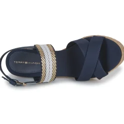 Tommy Hilfiger - GOLDEN WEBBING MID WEDGE Marine Best