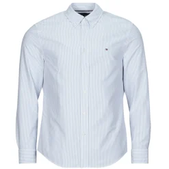 New Tommy Hilfiger - HERITAGE OXFORD STRIPE RF SHIRT Bleu