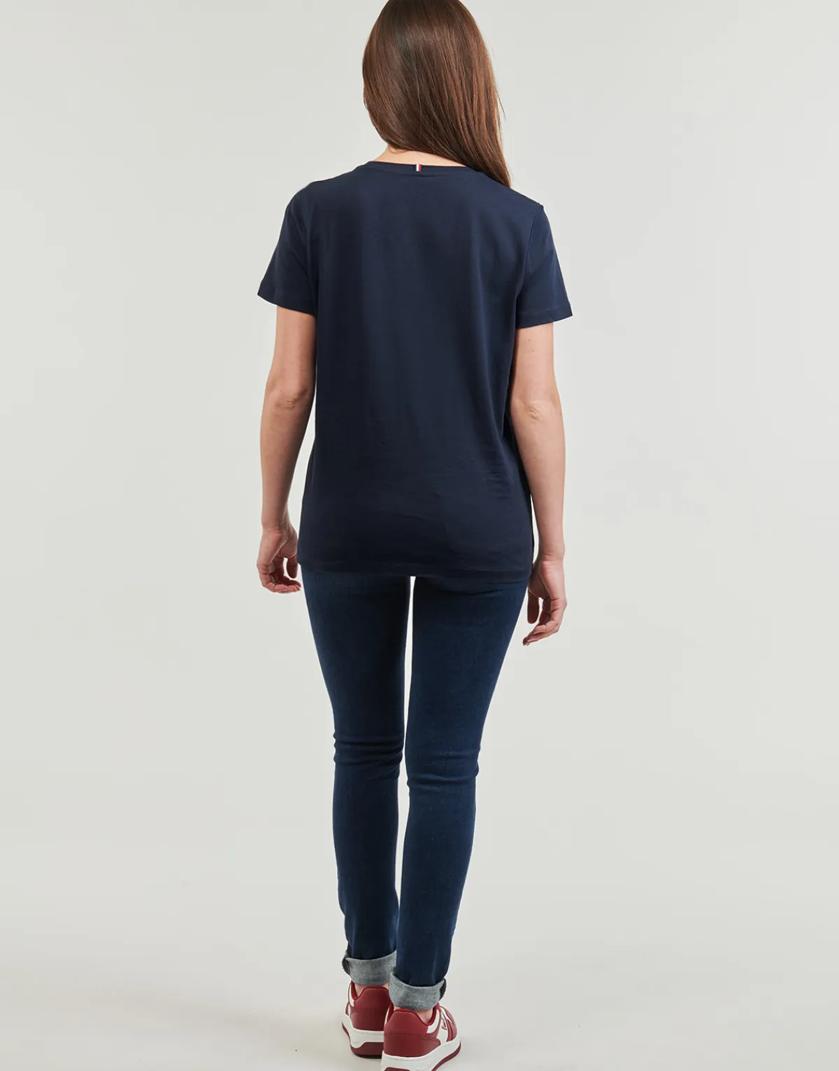 Tommy Hilfiger - HERITAGE CREW NECK GRAPHIC TEE Marine Discount