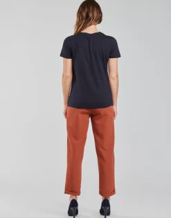 Discount Tommy Hilfiger - HERITAGE HILFIGER CNK RG TEE Marine