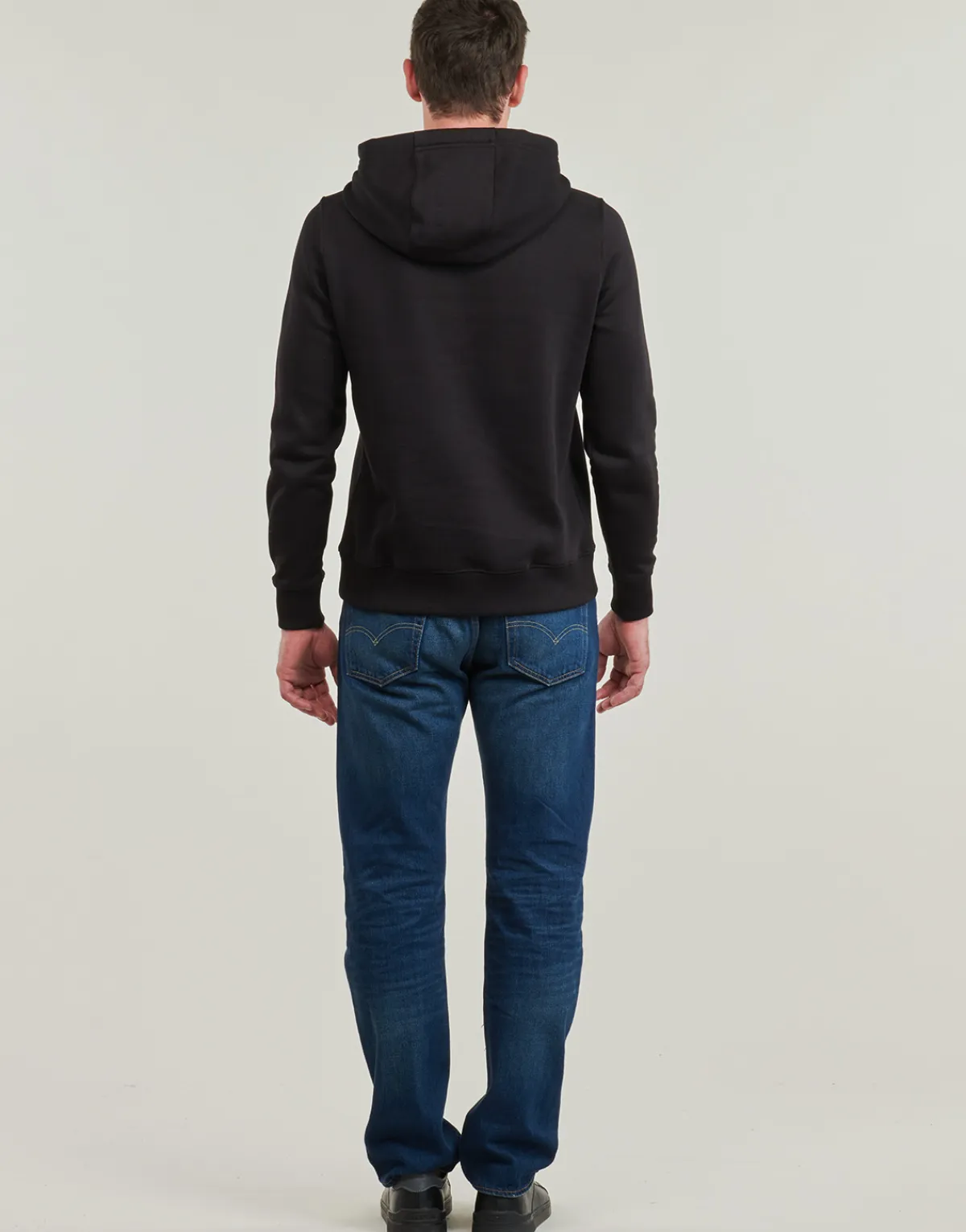 Discount Tommy Hilfiger - HILFIGER CHEST INSERT HOODY Marine