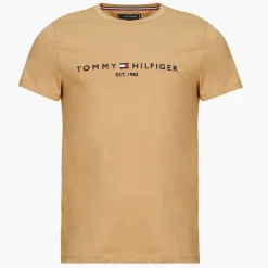 Tommy Hilfiger - LOGO TEE Beige Best