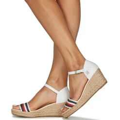 Online Tommy Hilfiger - MID WEDGE CORPORATE Blanc