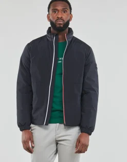 Tommy Hilfiger - MIX MEDIA STAND COLLAR JACKET Marine