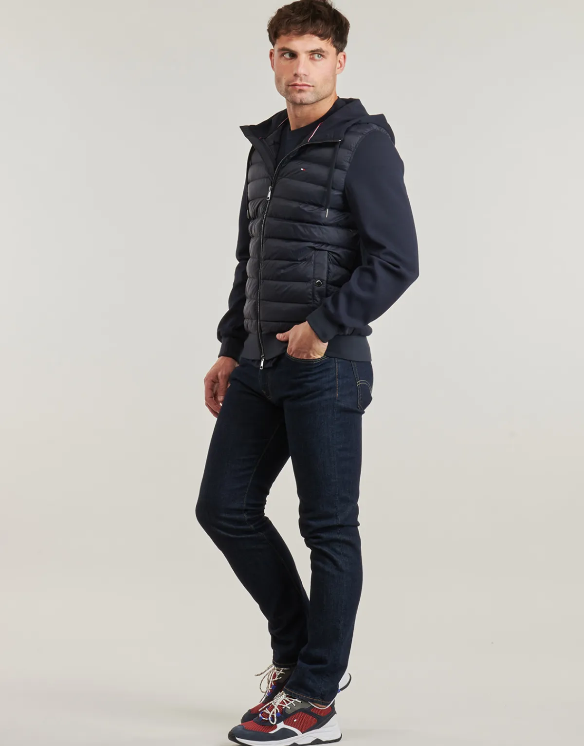 Tommy Hilfiger - MIX MEDIA FZ HOODIE