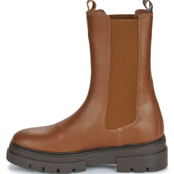 Clearance Tommy Hilfiger - MONOCHROMATIC CHELSEA BOOT Marron