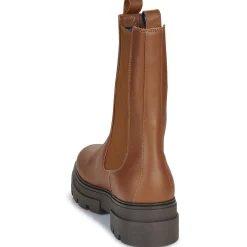 Clearance Tommy Hilfiger - MONOCHROMATIC CHELSEA BOOT Marron