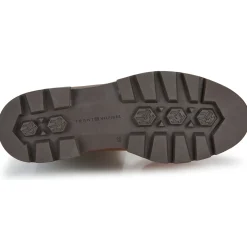 Clearance Tommy Hilfiger - MONOCHROMATIC CHELSEA BOOT Marron