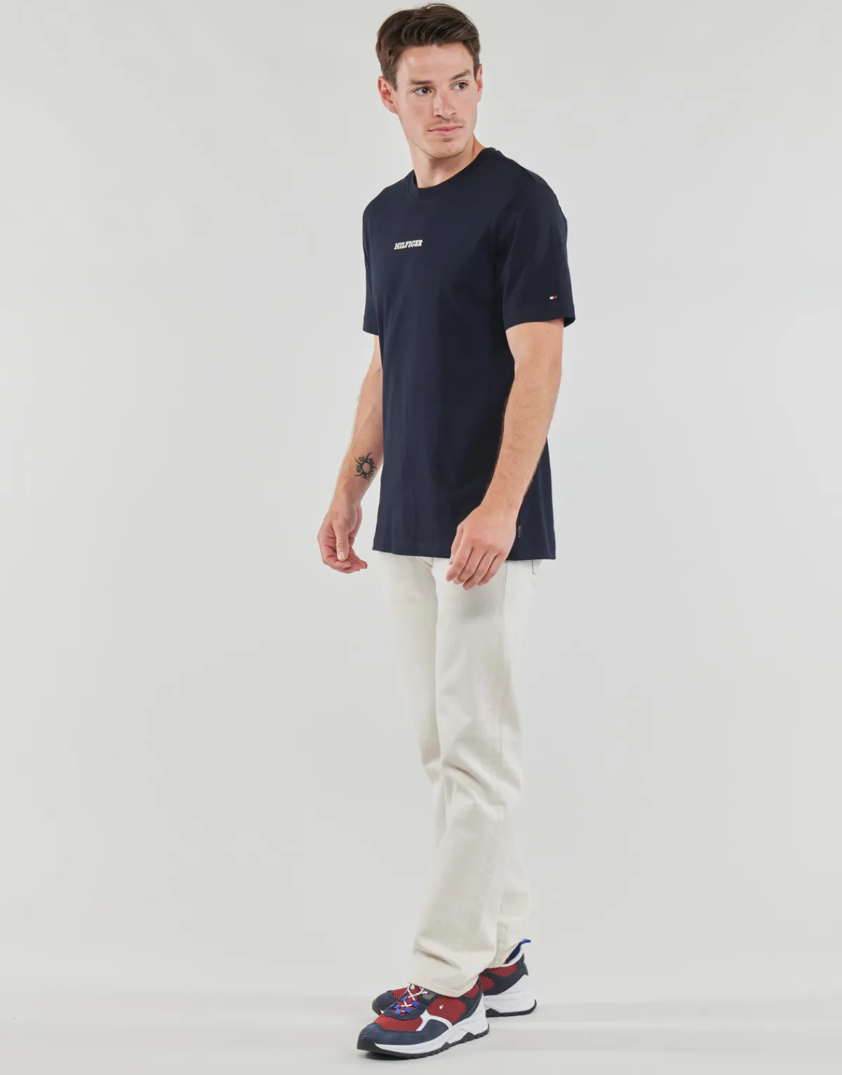 Best Tommy Hilfiger - MONOTYPE SMALL CHEST PLACEMENT Marine