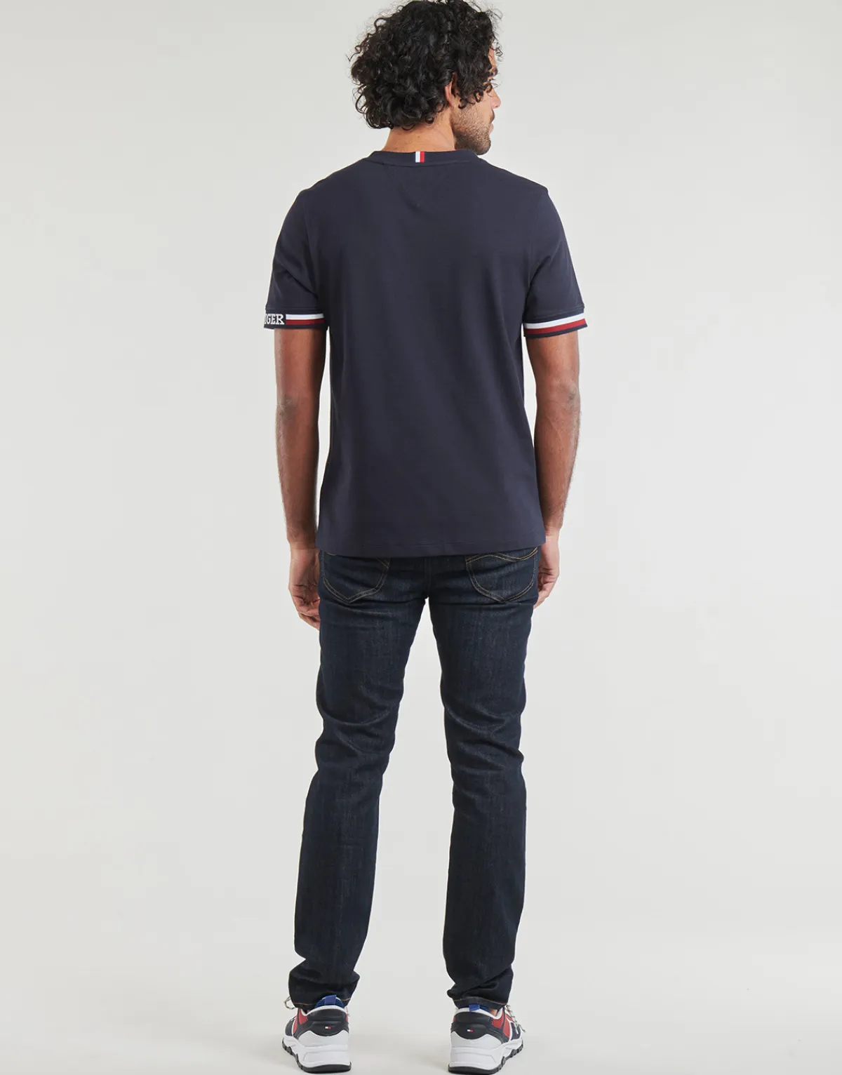 Tommy Hilfiger - MONOTYPE BOLD GS TIPPING TEE