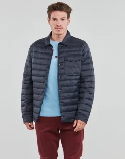 Clearance Tommy Hilfiger - PACKABLE SHIRT JACKET Marine