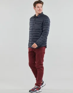 Clearance Tommy Hilfiger - PACKABLE SHIRT JACKET Marine