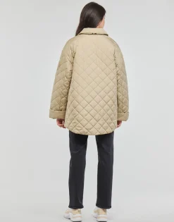 Best Tommy Hilfiger - QUILTED  SORONA SHORT SHACKET Beige