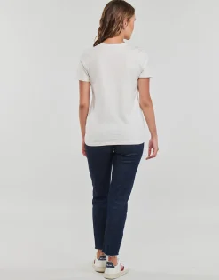 Tommy Hilfiger - REG MONOTYPE EMB C-NK SS Blanc