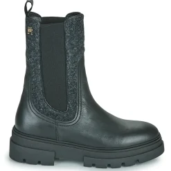 Tommy Hilfiger - SEASONAL FEMININE CHELSEA BOOT Noir Discount