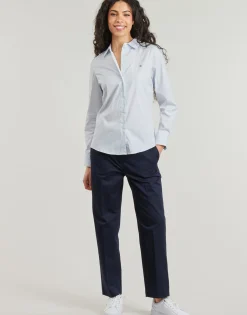 Tommy Hilfiger - SLIM STRAIGHT CO CHINO Marine