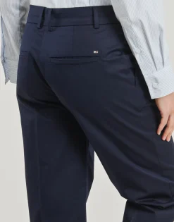 Tommy Hilfiger - SLIM STRAIGHT CO CHINO Marine