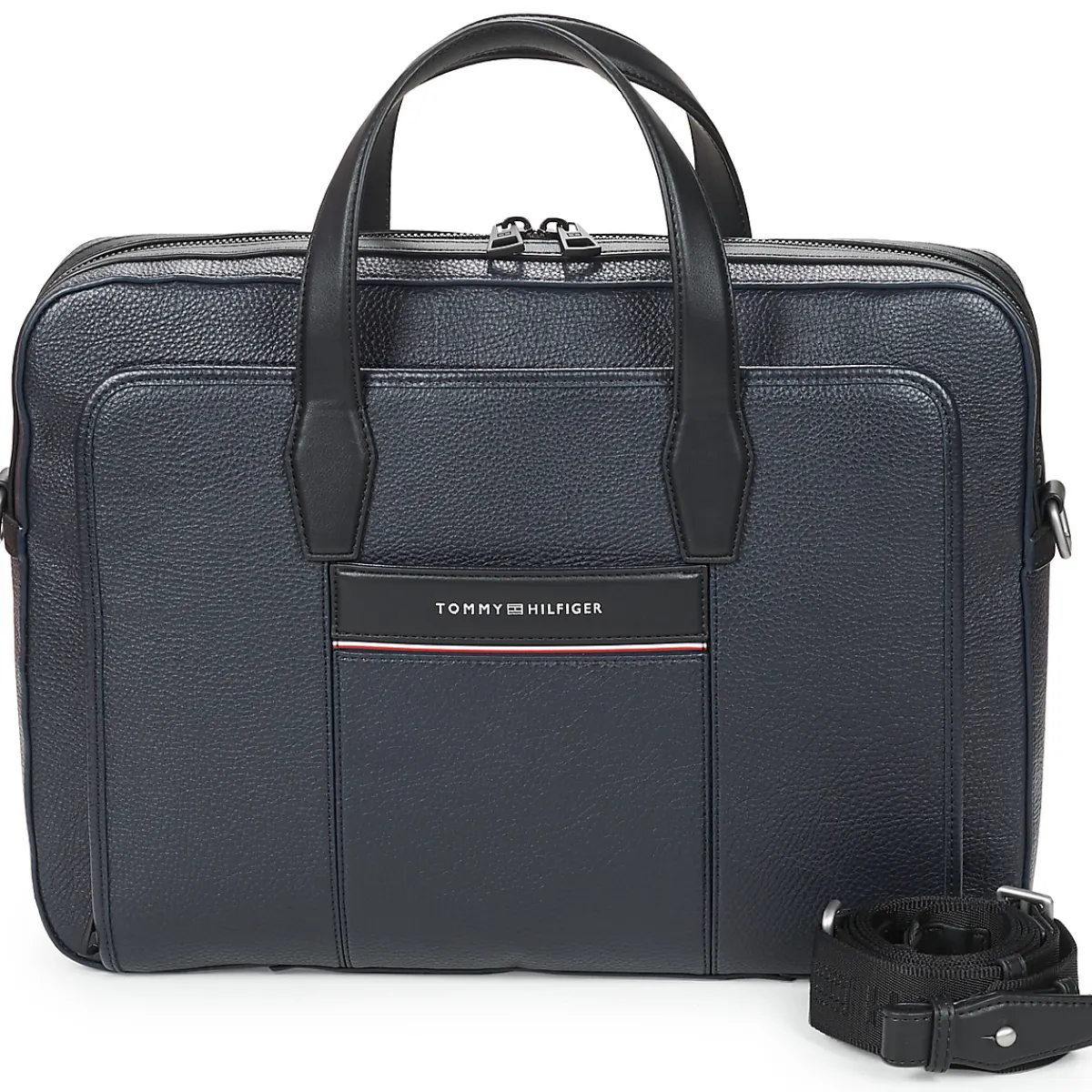 Tommy Hilfiger - TH CORP SLIM COMPUTER BAG Marine Outlet