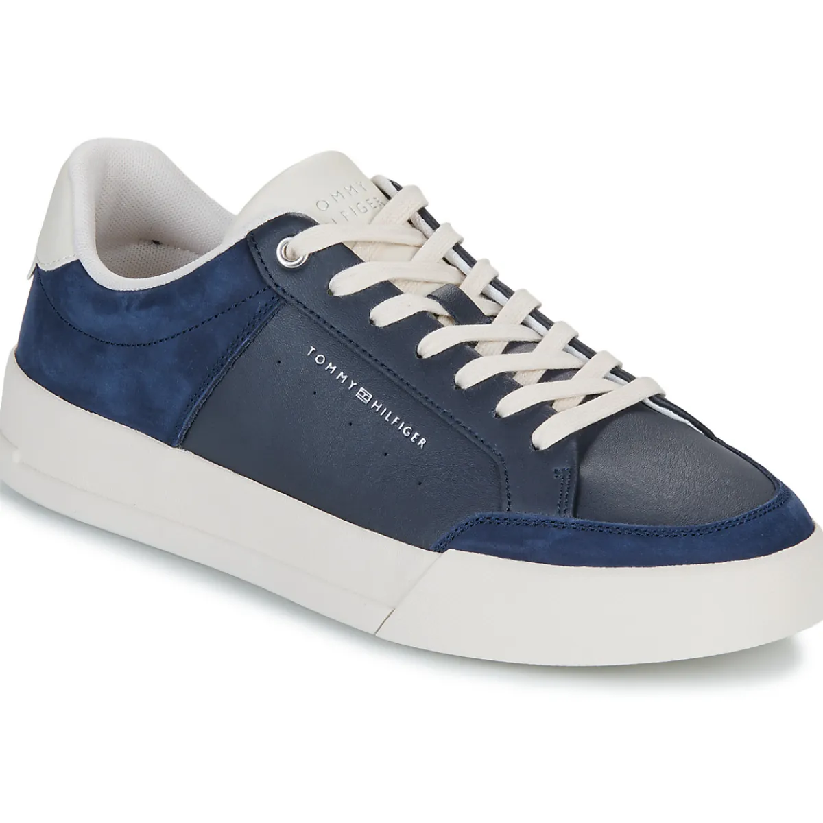 Best Tommy Hilfiger - TH COURT MIX LTH NUBUCK Marine