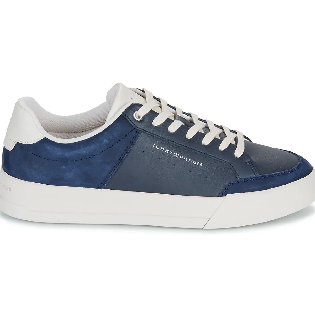 Best Tommy Hilfiger - TH COURT MIX LTH NUBUCK Marine