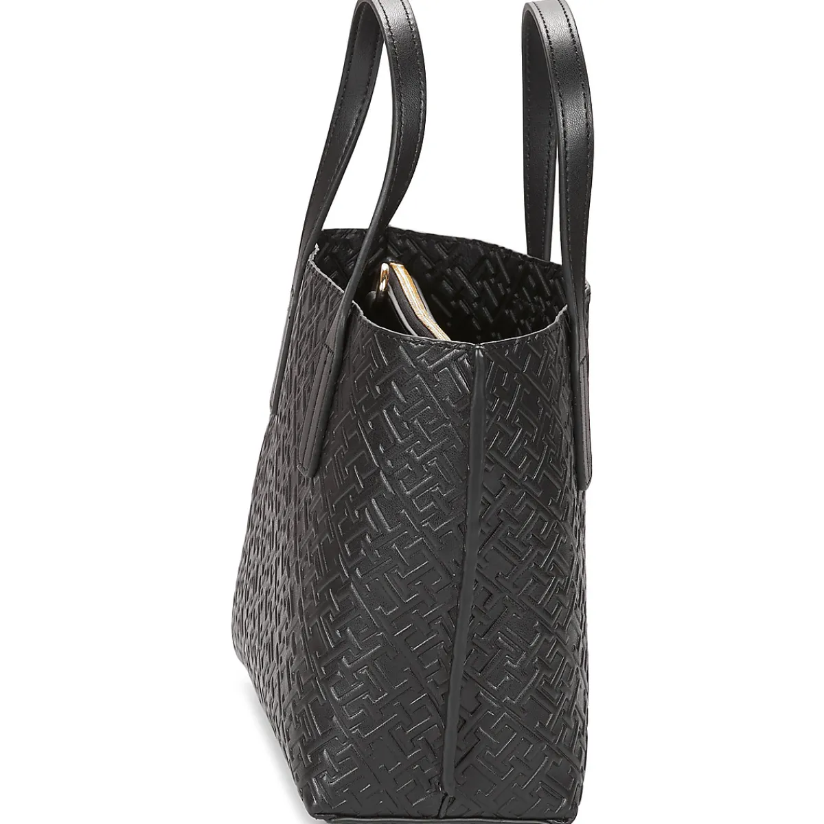 Tommy Hilfiger - TH DISTINCT SMALL TOTE MONO Noir Sale